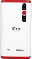 Ipro Lithiunm ion IP43 20800 MAH Power Bank