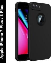 Kartv Back Cover for Apple iPhone 7 Plus, 8 Plus (Camera Bump Protector, Silicon, Pack of: 1)