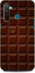 Keycent Back Cover for Realme 5, RMX1911 CHOCOLATE BAR, BROWN, CHOCCY (Pack of: 1)