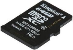 Kingston Digital 64 GB MicroSDXC Class 10 30 MB/s Memory Card