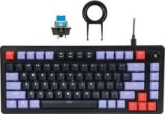 Kreo 3 Colour Keycaps Hive OG Gaming Mechanical Keyboard Backlit Keyboards, Braided Cable Led Keyboard Wired USB Gaming Keyboard