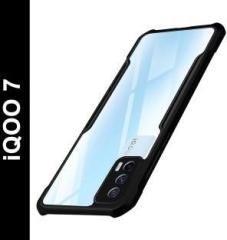 Kwine Case Back Cover for iQOO 7 (Shock Proof, Pack of: 1)