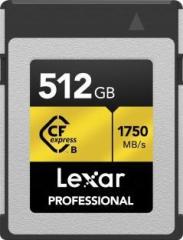 Lexar Professional 512 CFexpress Class 10 1750 MB/s Memory Card