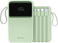 Lifelong 10000 mAh Power Bank (Lithium ion, for Earbuds, Smartwatch, Mobile)