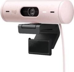 Logitech Brio 500 Webcam (Rose)