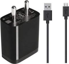 Mak 2.4 A Wall Charger for Mobile with Detachable Cable (Cable Included)