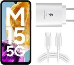 Mak 25 W Adaptive Charging 3.1 A Wall Charger for Mobile with Detachable Cable (Super Fast Charging Compatible for Galaxy M15 5G & Other Devices, Cable Included)