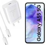 Mak 25 W Supercharge 3 A Wall Charger For Mobile With Detachable Cable (Super Fast Charging, Compatible For Galaxy A55 5G & Other Devices, Cable Included)