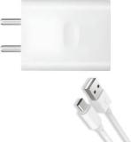 Mak 33 W SuperVOOC 3 A Wall Charger for Mobile with Detachable Cable (Cable Included)