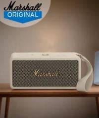 Marshall Middleton 60 W Bluetooth Speaker (Cream, Stereo Channel)