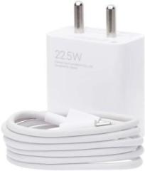 Mi 22.5 W Quick Charge 3 A Wall Charger for Mobile with Detachable Cable (Cable Included)