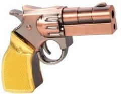 Microware Gun Golden Metal Shape 4 GB Pen Drive