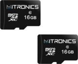 Mitronics Pro 16 GB MicroSD Card Class 10 80 MB/s Memory Card