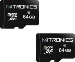 Mitronics Pro 64 GB MicroSD Card Class 10 80 MB/s Memory Card