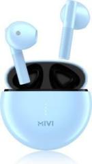 Mivi DuoPods K4 TWS, Rich Bass, 50H Playtime, AI ENC, Low Latency, Type C, 5.3 BT Earbuds Bluetooth Headset (True Wireless)