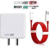 Mobspot 85 W SuperVOOC 6 A Wall Charger For Mobile With Detachable Cable (Compatible With OnePlus Nord/ Nord 2/Nord 2T/ 11R/11/NORD CE/CE3 Lite, Cable Included)