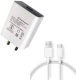 Muxyyto 44 W Supercharge 4 A Wall Charger for Mobile with Detachable Cable (Cable Included)