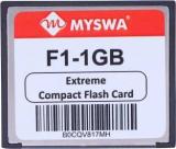 Myswa F1 CF1GB CNC Machine, Railways Locomotives, Airplane, Camera, Desktop Etc 1 GB Compact Flash Class 4 20 MB/s Memory Card