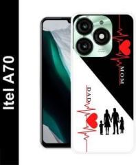 Napi Back Cover for Itel A70 (Silicon, Pack of: 1)