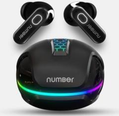 Number Super Buds 999 40dB ANC Gaming TWS Earbuds, 4 Mic ENC, 35ms Low Latency, 2xPairing Bluetooth Headset (True Wireless)