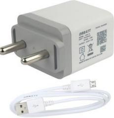 Orbatt 1.2A Fast Charger With Charge & Sync Usb Cable Mobile Charger (Cable Included)