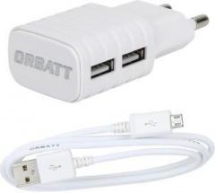 Orbatt Fast Charging 2.4AMP HTC Desire 826 dual sim Mobile Charger