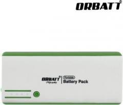 Orbatt ORT POWER BNK GRN Plain 10000 mAh Power Bank