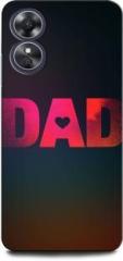 Orbiqe Back Cover for OPPO A78 5G DAD LOVE, MY DAD IS MY HERO, FAMILY LOVE (Hard Case, Pack of: 1)