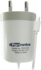 Portronics 2.4A Adapter with cable Mobile Charger