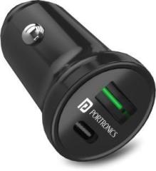 Portronics 20 W Turbo Car Charger