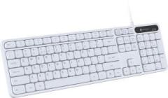 Portronics Ki Pad 3 USB Wired Keyboard, Noise free Typing, Large Keys, Function Hotkeys Wired USB Laptop Keyboard