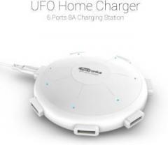 Portronics UFO Home Charger, POR 343 8 A Mobile Charger with Detachable Cable (Cable Included)