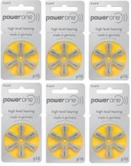 Power One Pack of 36 Hearing Aid P10 PR70 BTE Battery