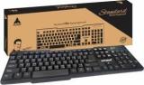 Prodot Choice Hind Devanagari with 104 Low Profile Keys Wired USB Multi device Keyboard