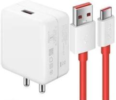 Punnkk 80 W SuperVOOC 6 A Wall Charger for Mobile with Detachable Cable (Cable Included)