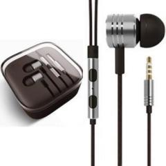 Quit X Mi High Bass In Ear Piston Earphone with 3.5mm Jack Wired Bluetooth Headset With Mic