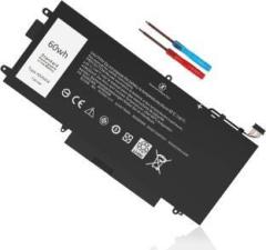 R & I K5XWW Laptop Battery Compatible for Dell Latitude 13 7389 Latitude 7390 2 in 1 Latitude 12 5000 5289 2 in 1 L3180 E5289 P29S001 P29S002 Series 6CYH6 71TG4 725KY N18GG 451 BBZC CFX97 4 Cell Laptop Battery