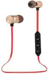 Raptas High Quality Wireless Magnetic Bluetooth Headset with Mic (In the Ear)