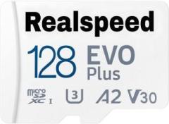 Realspeed CLASS 10 A1 128 GB MicroSDXC Class 10 130 MB/s Memory Card