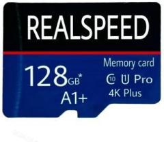 Realspeed HD | Upto 130 MB/s | Class 10 | U1, C10 128 GB MicroSD Card Class 10 130 MB/s Memory Card