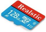 Realstic 10 128 GB SD Card Class 10 130 MB/s Memory Card