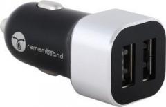 Remembrand 2.1 Amp Turbo Car Charger (With USB Cable)