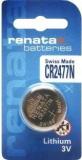 Renata CR 2477N Lithium battery 3V Swiss Made Battery