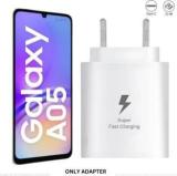 Roarx 25 W Supercharge 3 A Wall Charger for Mobile (25W Superfast Charger For Samsung Galaxy A05 Fast Charger Adapter)