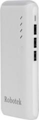 Robotek S8 White 11000 mAh Power Bank