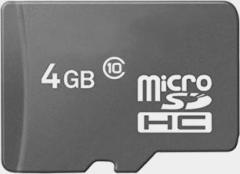 Rollswich MICRO 4 GB MicroSD Card Class 4 50 MB/s Memory Card