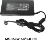 Rotech Solutions ADAPTER COMPATIBLE FOR MSI GL63 9SDK 9SDK 610 GL63 9RC 9RCX 7.4*5.0 PIN 150 W Adapter (Power Cord Included)