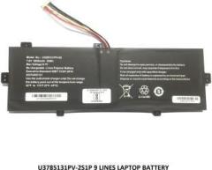 Rotech Solutions COMPATIBLE U3785131PV 2S 9 LINES LAPTOP BATTERY FOR GSP3285131 U3285131P 2S1P U3285131PV 2S 3 Cell Laptop Battery