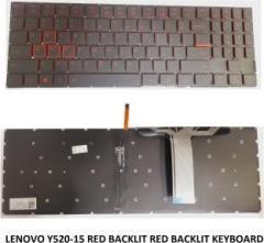 Rotech Solutions COMPATIBLE Y520 15 KEYBOARD FOR LENOVO LEGION Y520 15IKB RED BACKLIT Internal Laptop Keyboard