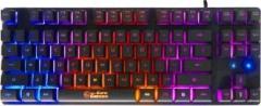 Rpm Euro Games Gaming Keyboard Tenkeyless | RGB Backlit | Suspension Keys Wired USB Gaming Keyboard